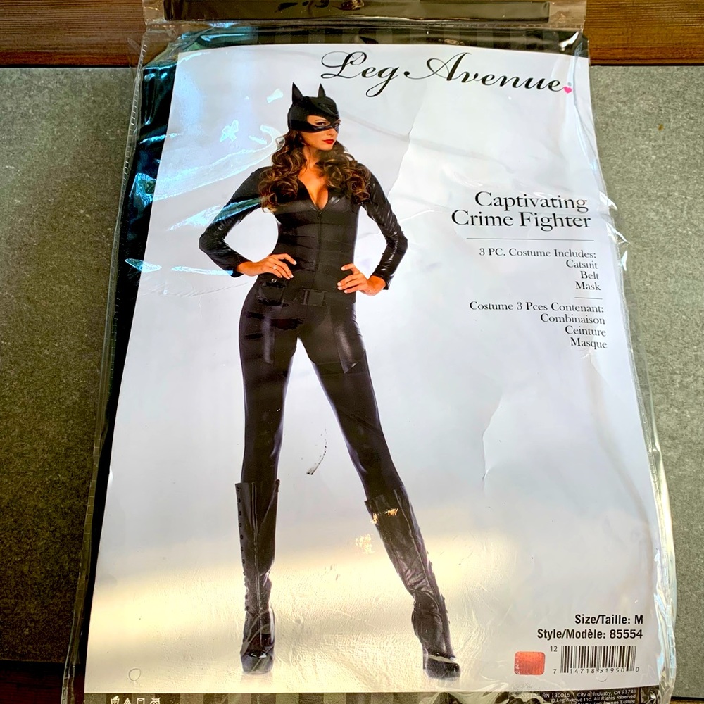 3 Piece Catsuit Costume